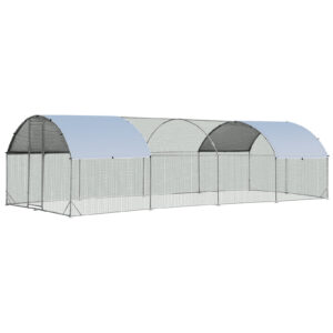 Chicken Coop with Waterproof and Sun-protective Cover for Backyard, Farm-XL